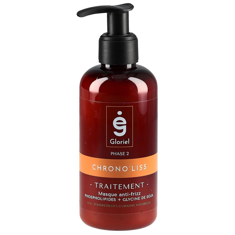 GLORIEL ChronoLiss Soin Cheveux Anti-Frizz 500ml | Chaleur