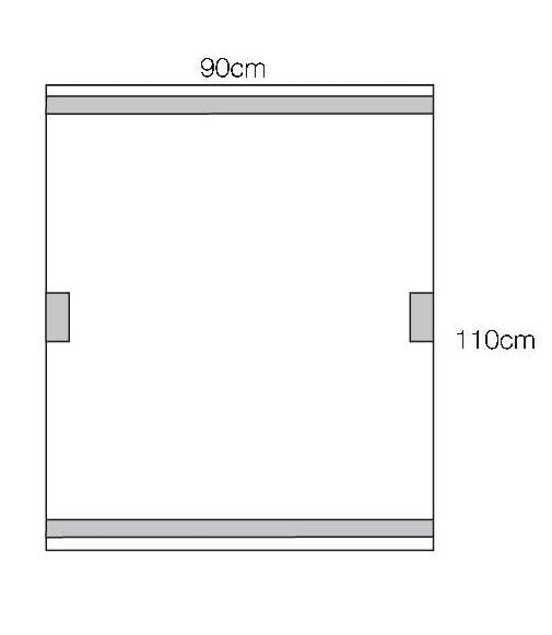 3M Housse Angiographie 100x90cm | 10 pièces