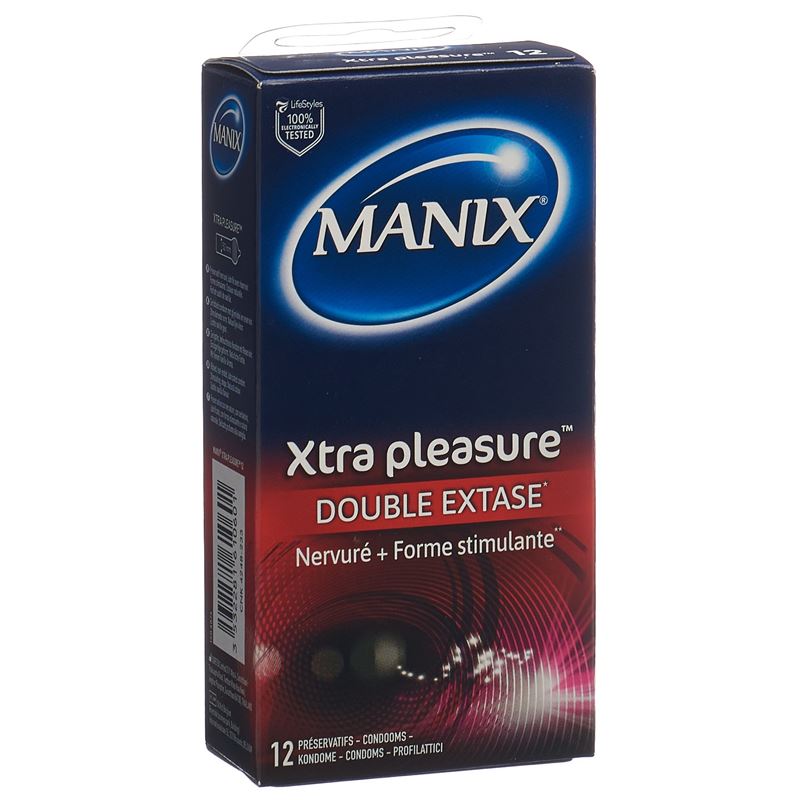 MANIX Xtra Pleasure Préservatifs 3 pièces | Intensité