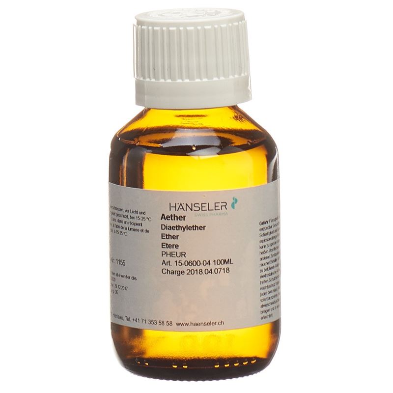 HƒNS Éther PhEur 18x100ml | Solvant