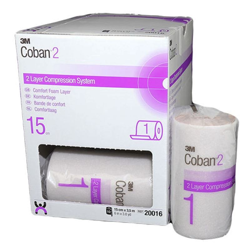 3M COBAN 2 Lymph Comfort Layer 15cmx3.5m | 10 pièces