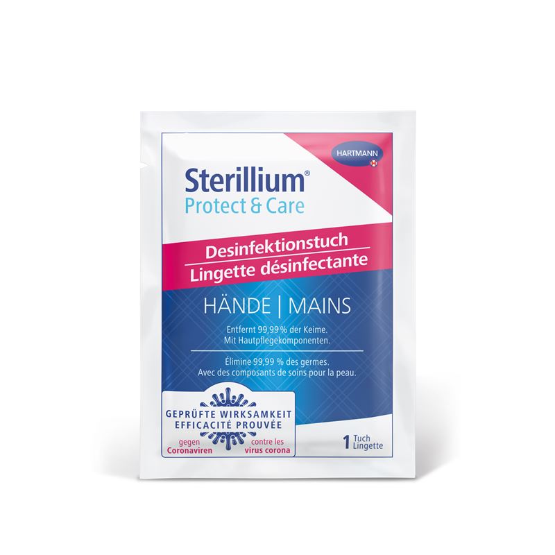 STERILLIUM Protect&Care Lingettes Mains 900 pièces | Nomade