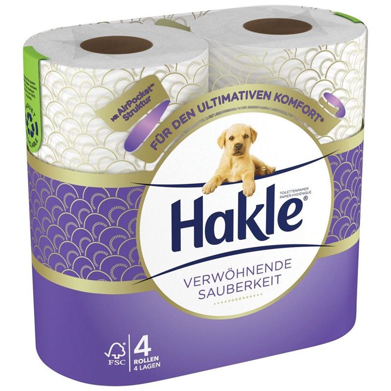 HAKLE Verwöhn Sauberkeit Papier toilette | Confort