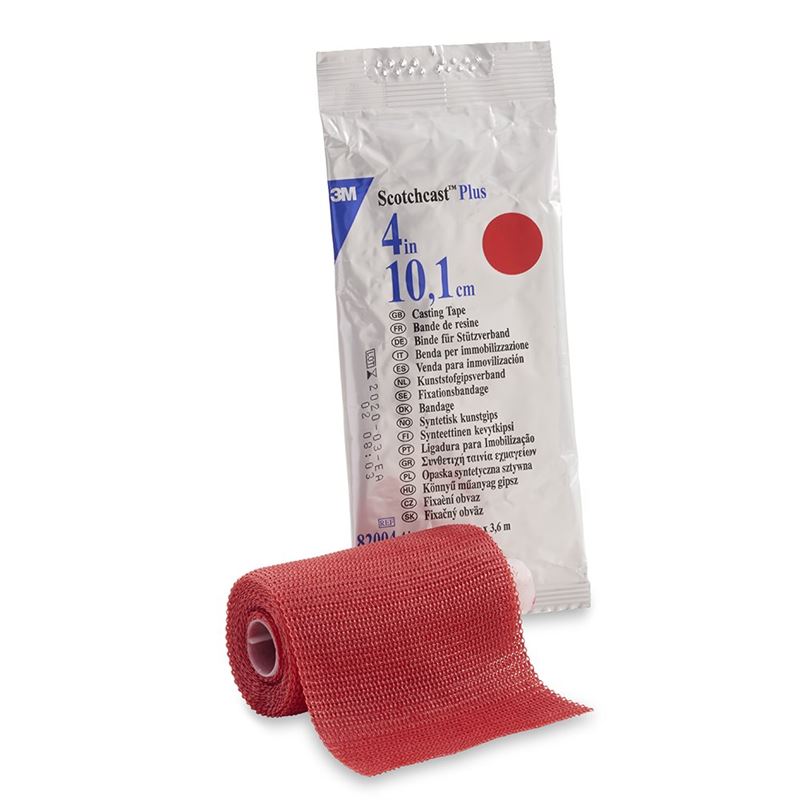 3M Scotchcast Plus Rouge 10cmx3.65m | 10 pièces