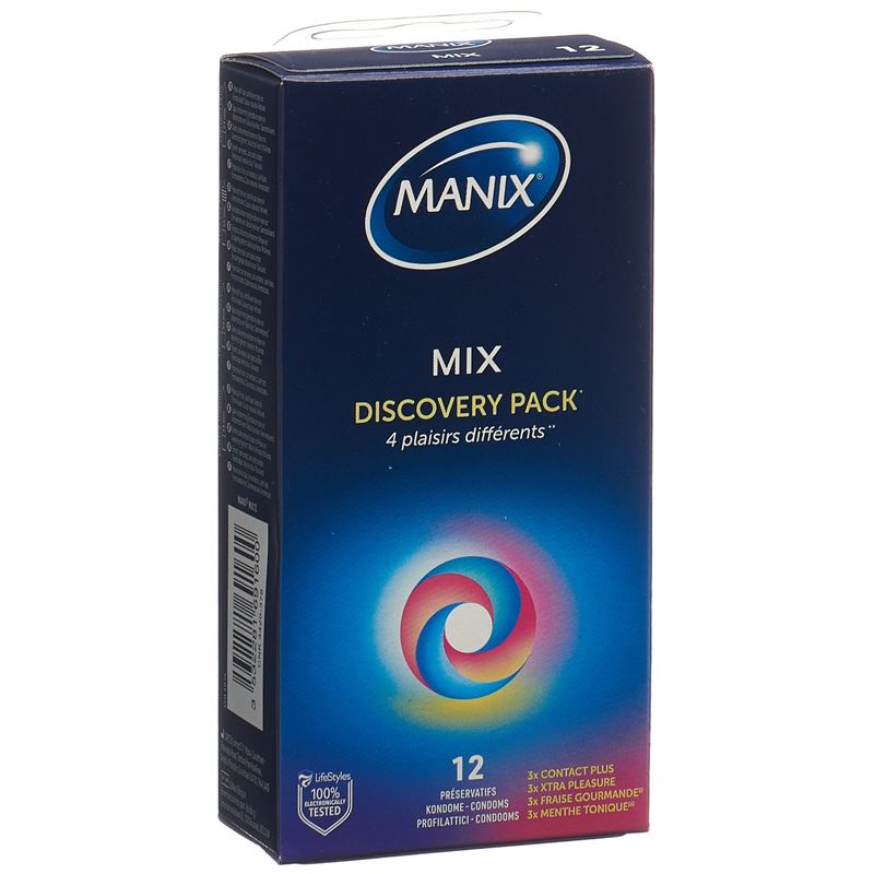 MANIX Mix Préservatifs 3 pièces | Variété