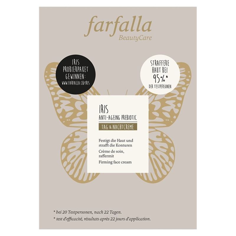 FARFALLA Crème Jour & Nuit Iris 1.5ml | Échantillon