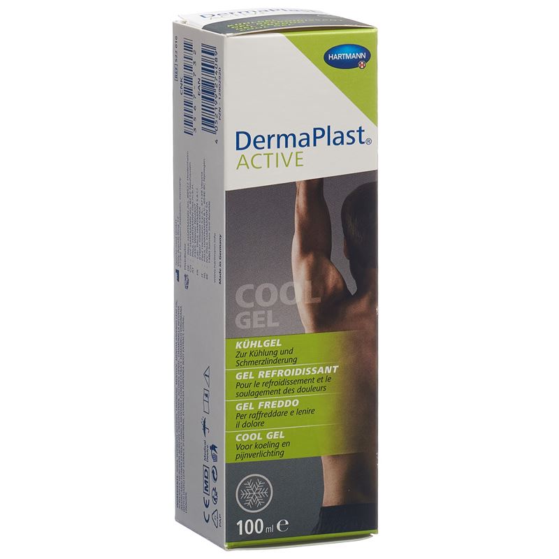 DERMAPLAST Active Gel Fraîcheur Apaisant | Tube 100 ml