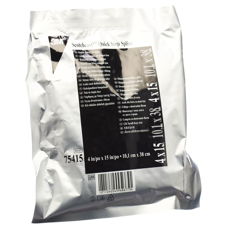 3M Scotchcast Attelle Rapide 10.1x38.1cm 10 pièces | Confort & Stabilité