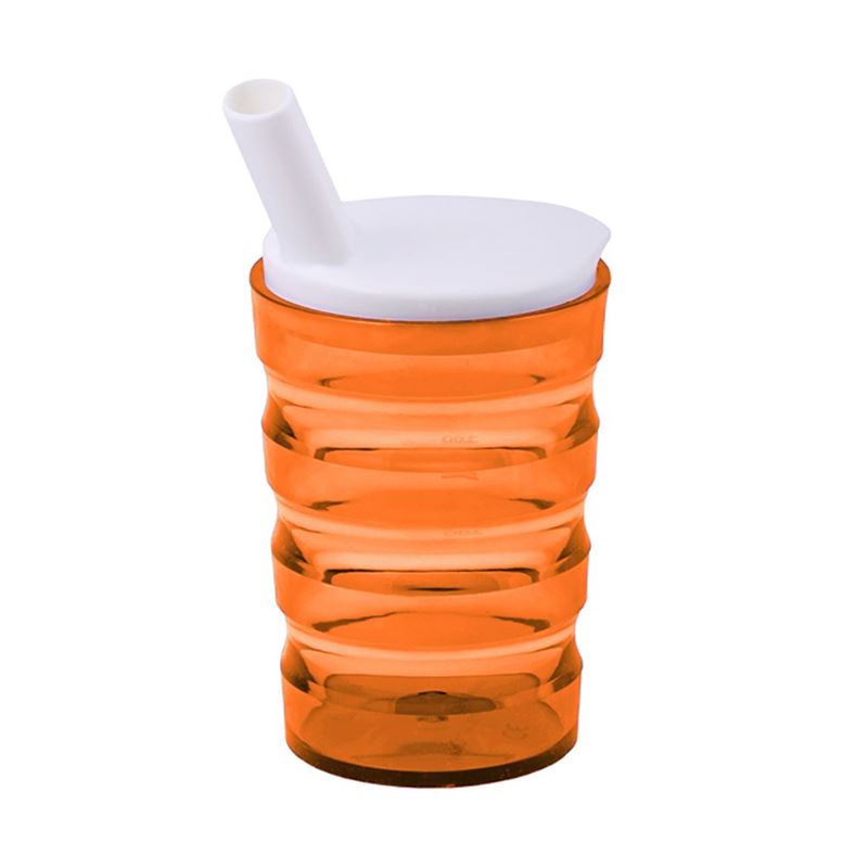 SUNDO Gobelet rainuré | Anti-fuite 200ml Orange