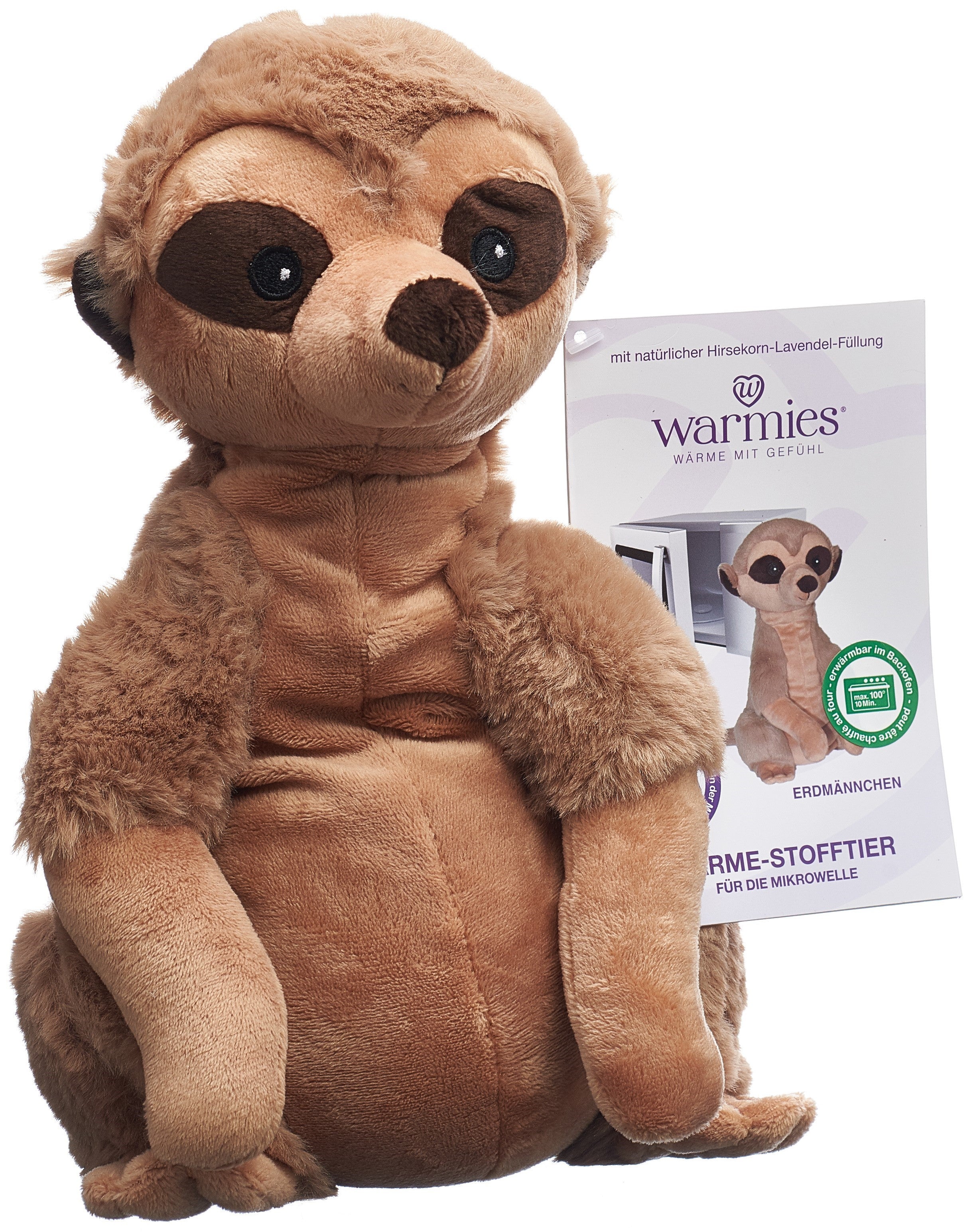 WARMIES peluche réchauffante suricate