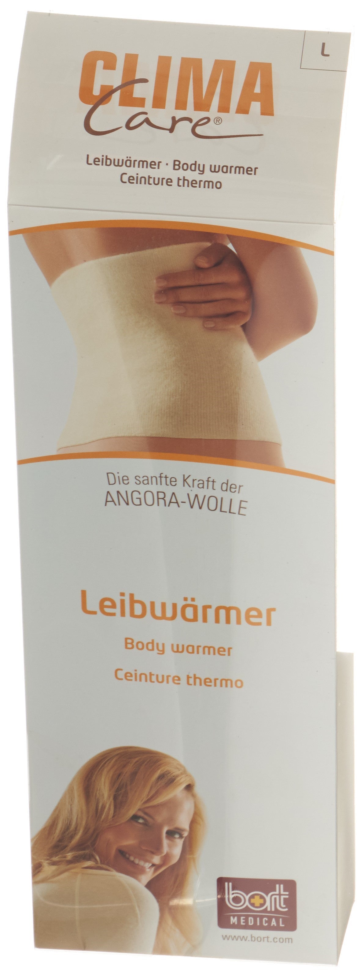 BORT CLIMACARE Ceinture Thermique L Blanc Soulage Douleurs | Confort