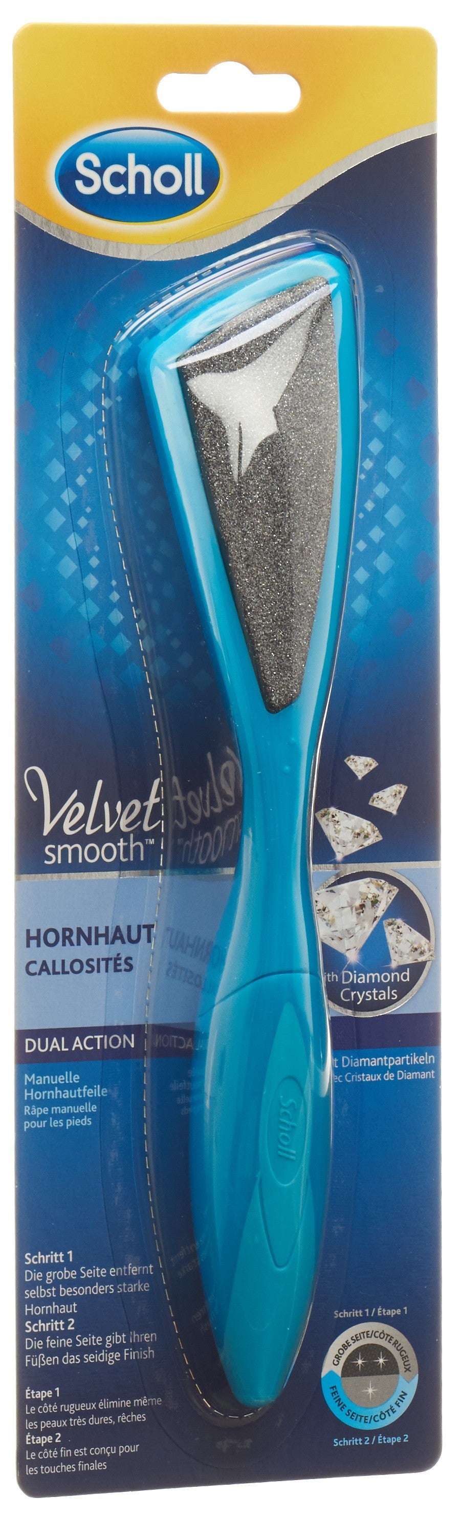 Scholl Velvet Smooth Lime Électrique Douceur Intense | Pieds Lisses