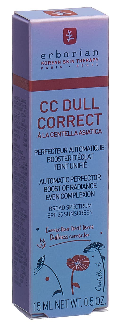 Erborian CC Dull Correct Soin Éclat Anti-Terne 15 ml