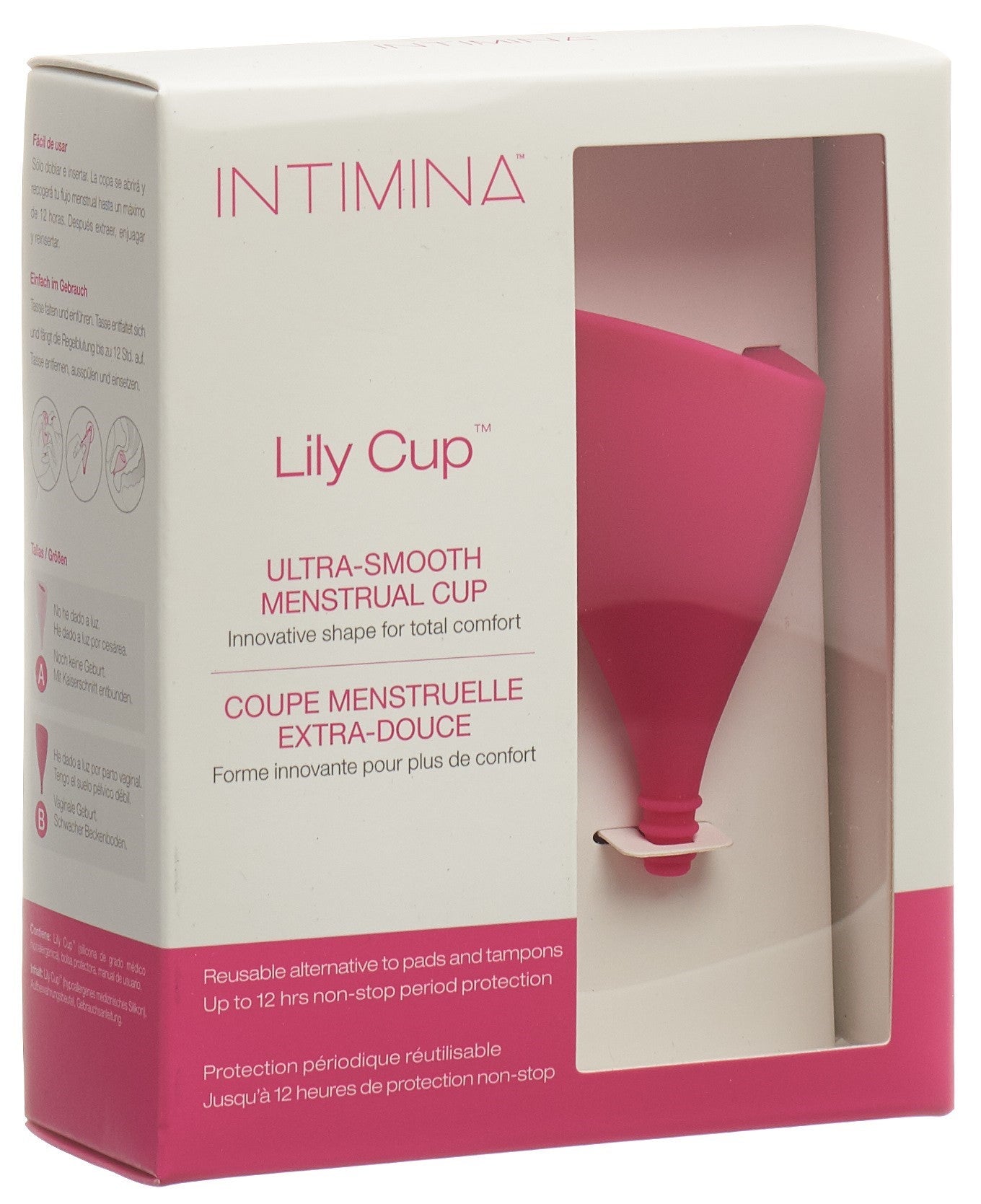INTIMINA Lily Cup Taille B Confort & Sécurité | Coupe Menstruelle