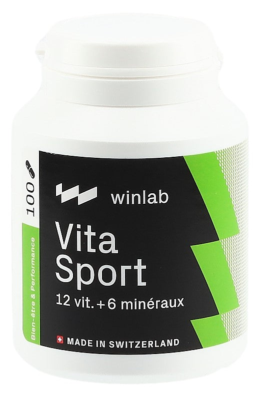 WINLAB VITA SPORT 13 Vit+6 Mineral bte 100 pce