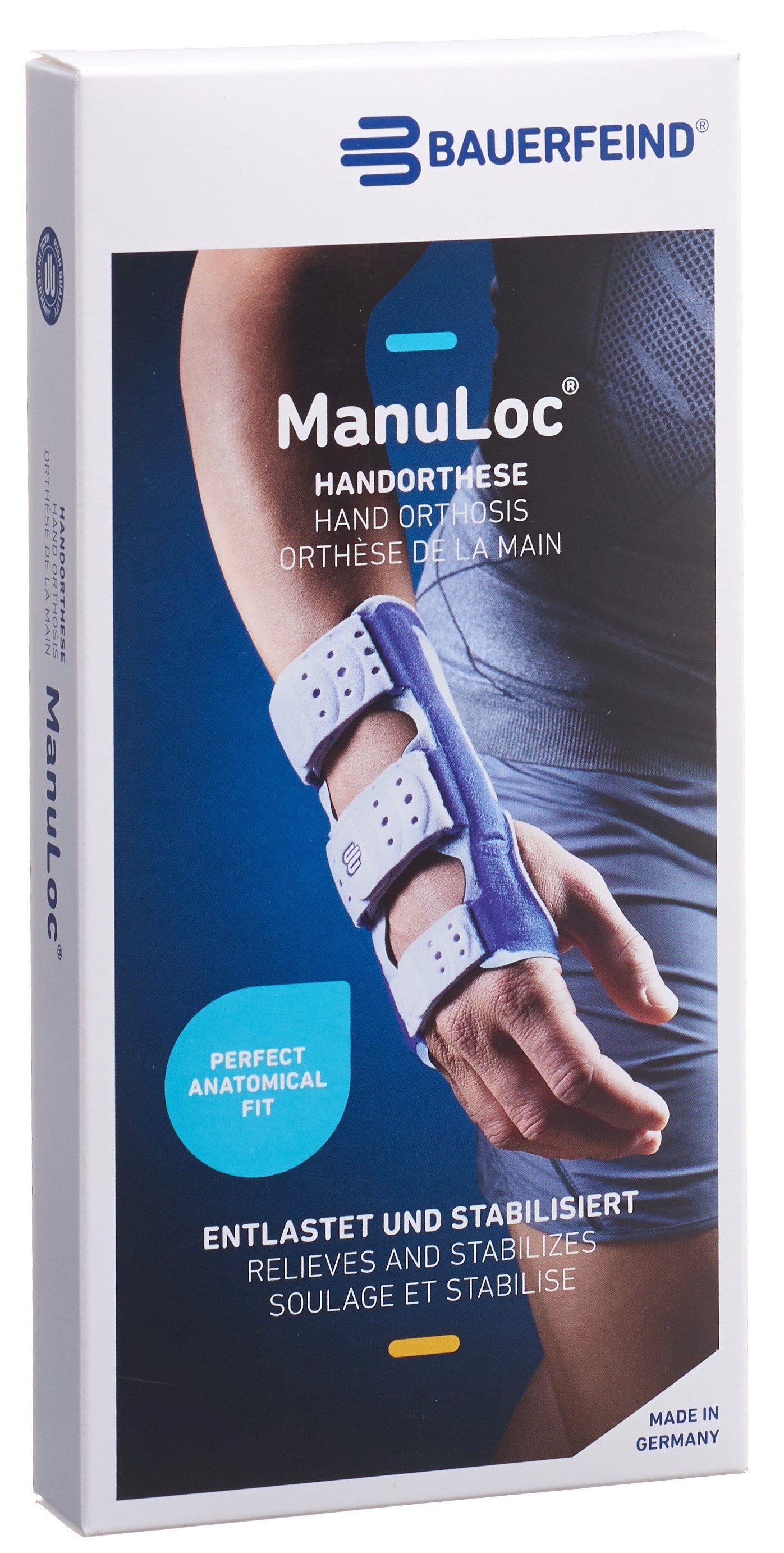 BAUERFEIND ManuLoc Orthèse de stabilisation pouce | Taille 0