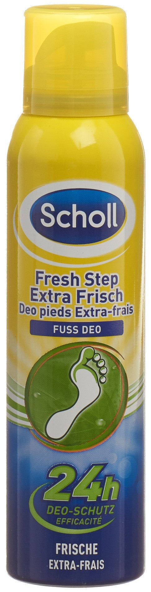 Scholl Deo Pieds Extra Frais Aérosol 150 ml | Confort & Fraîcheur