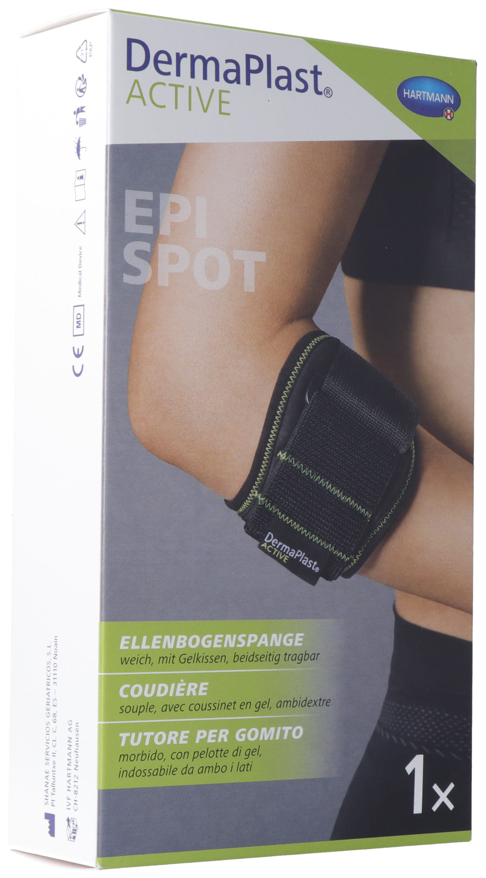 DERMAPLAST Active Pansement Épi 22-30cm | Confort & Protection