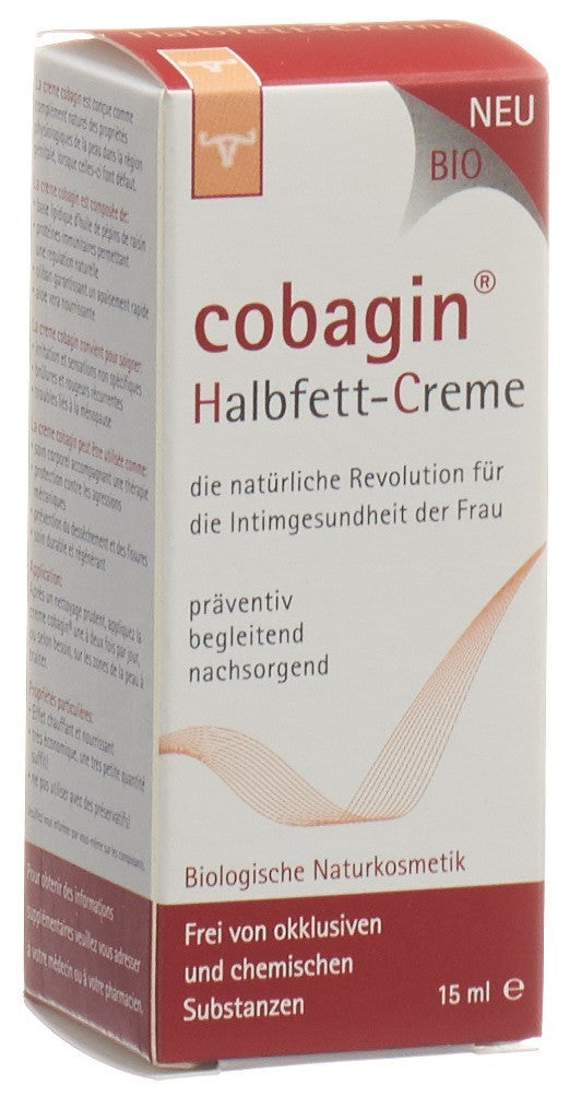 COBAGIN Crème Apaisante Peaux Irritées 15 ml