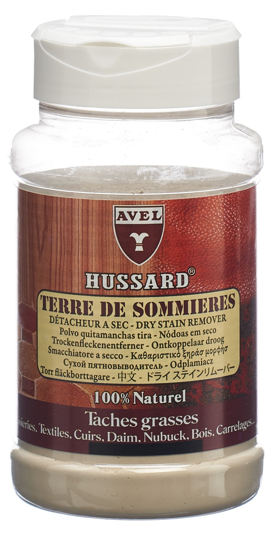 AVEL Terre de Sommières Détacheur à Sec 200 g | Nettoyage Taches Graisse