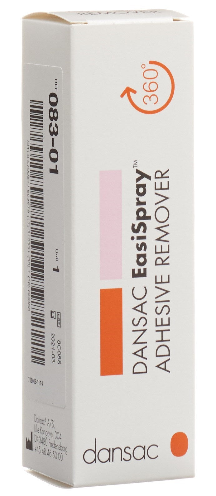 DANSAC EasiSpray Dissolvant Adhésif Doux | Spray 50 ml