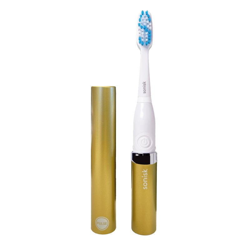 SONISK Brosse à Dents Sonique Or Jaune | Nettoyage Profond