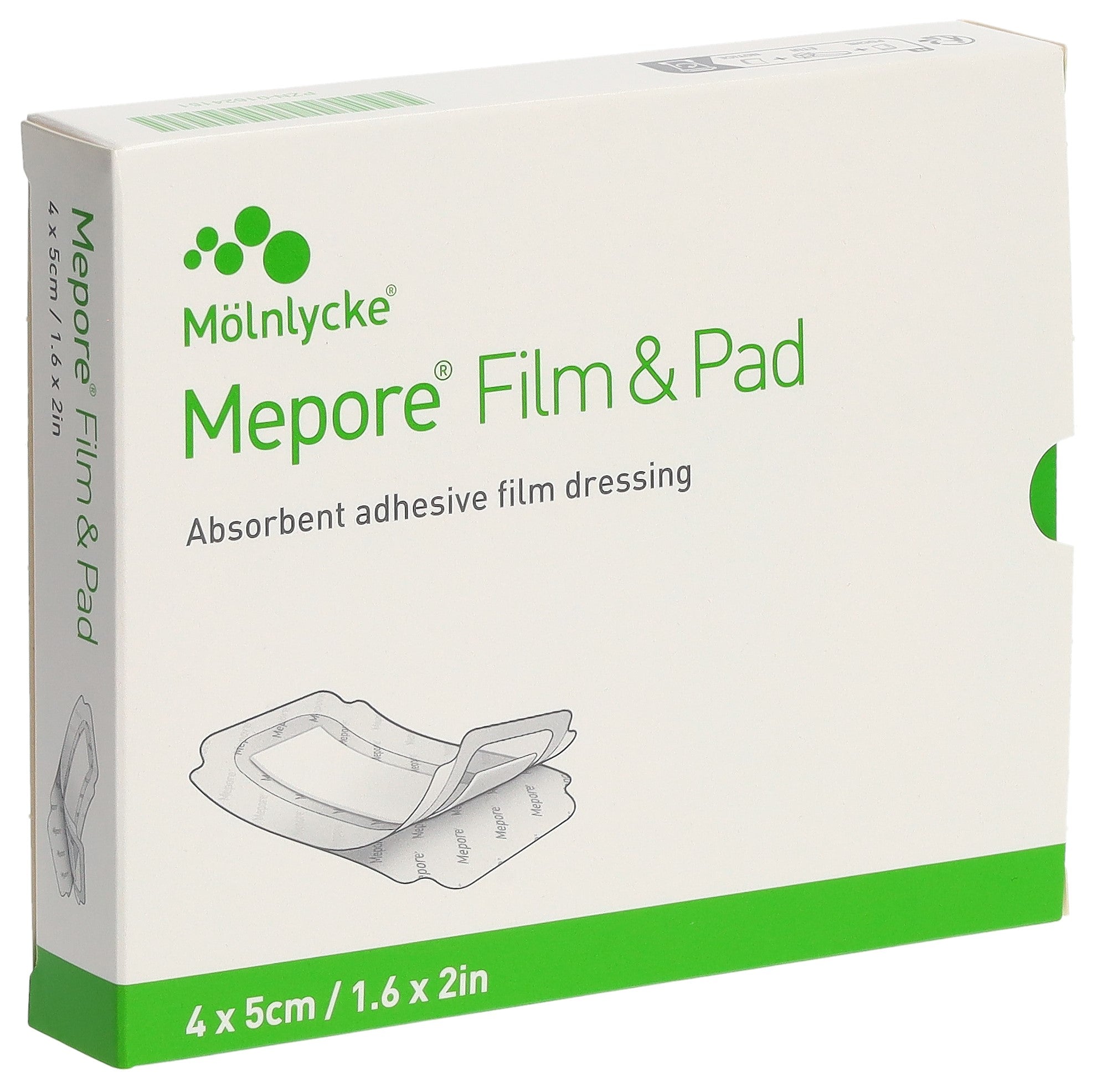 MEPORE Film & Pad Pansement Adhésif 4x5cm 5 Pièces | Soin Cicatrice