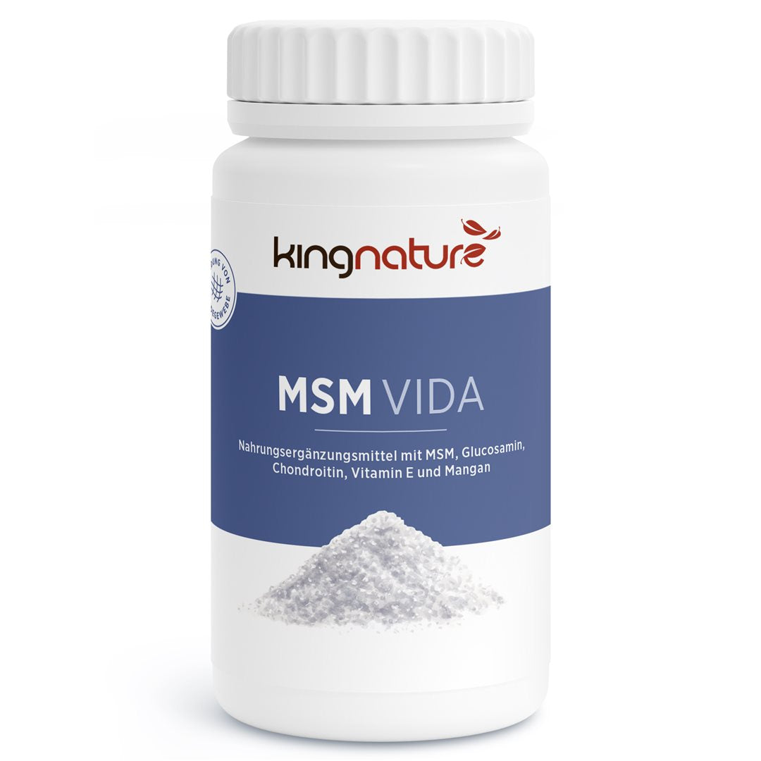 KINGNATURE MSM 860 mg - Articulations & Mobilité | Boîte 60 gélules