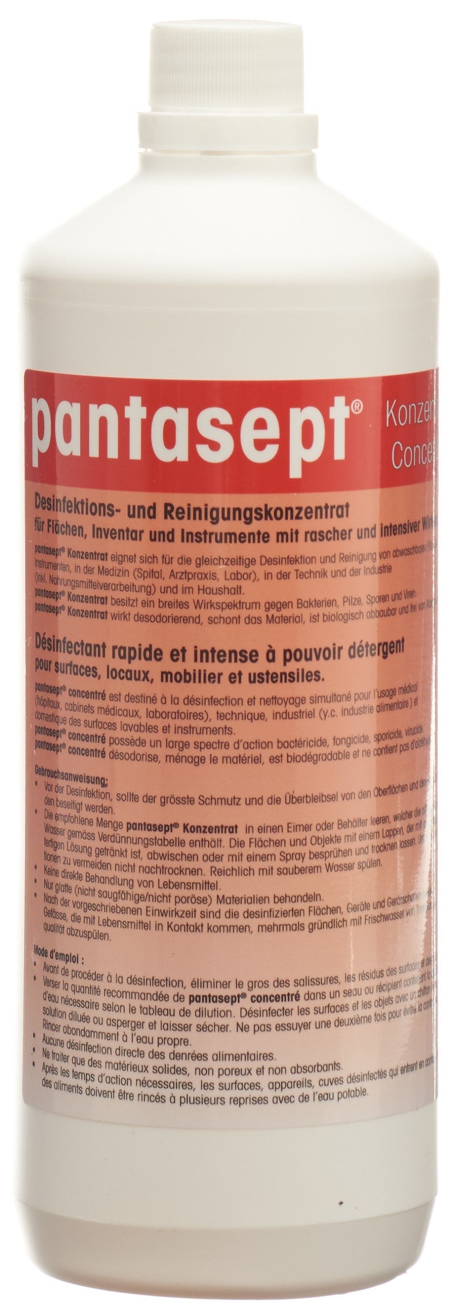 PANTASEPT Désinfectant Concentré Efficace | Bidon 1 kg