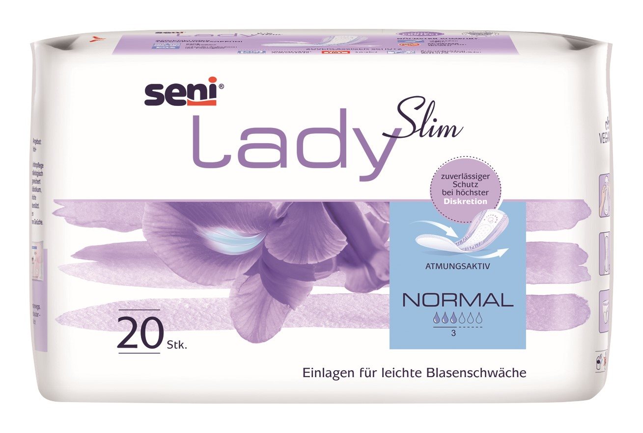 SENI Lady Slim Normal Protections Hygiéniques 20 Pièces