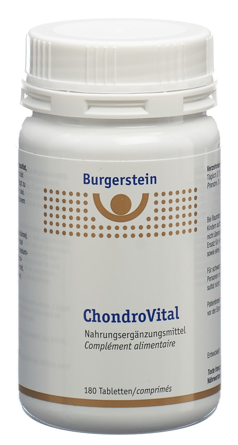 BURGERSTEIN ChondroVital Articulations Souples | 180 comprimés
