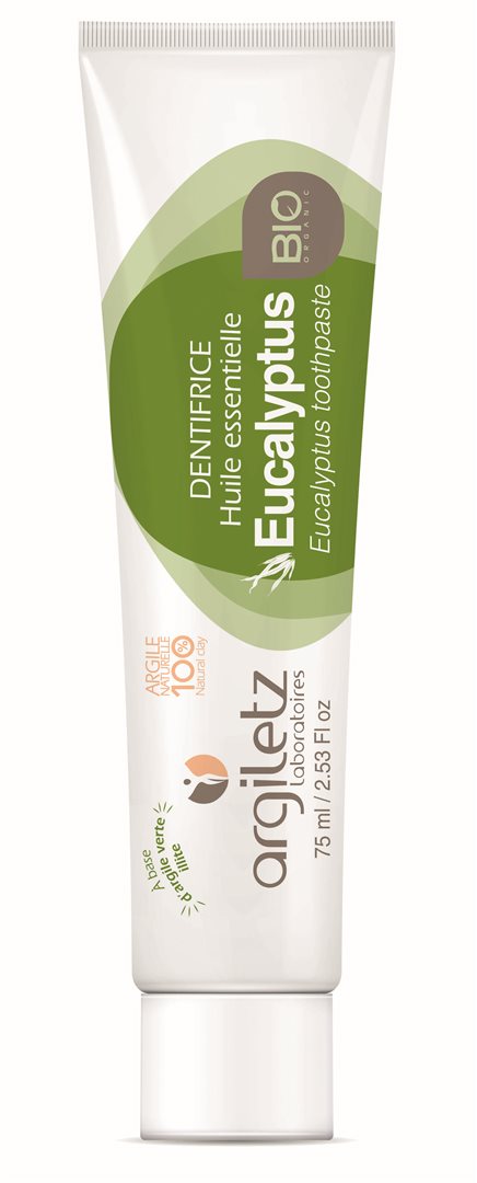Argiletz Dentifrice Eucalyptus Bio Soin Gencives | Tube 75 ml