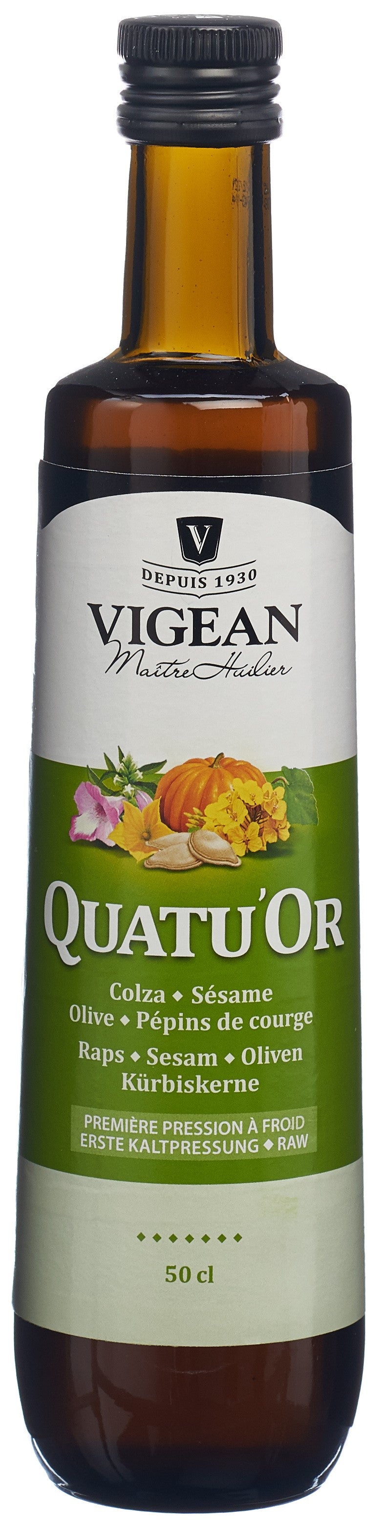 VIGEAN huile quatuor 500 ml