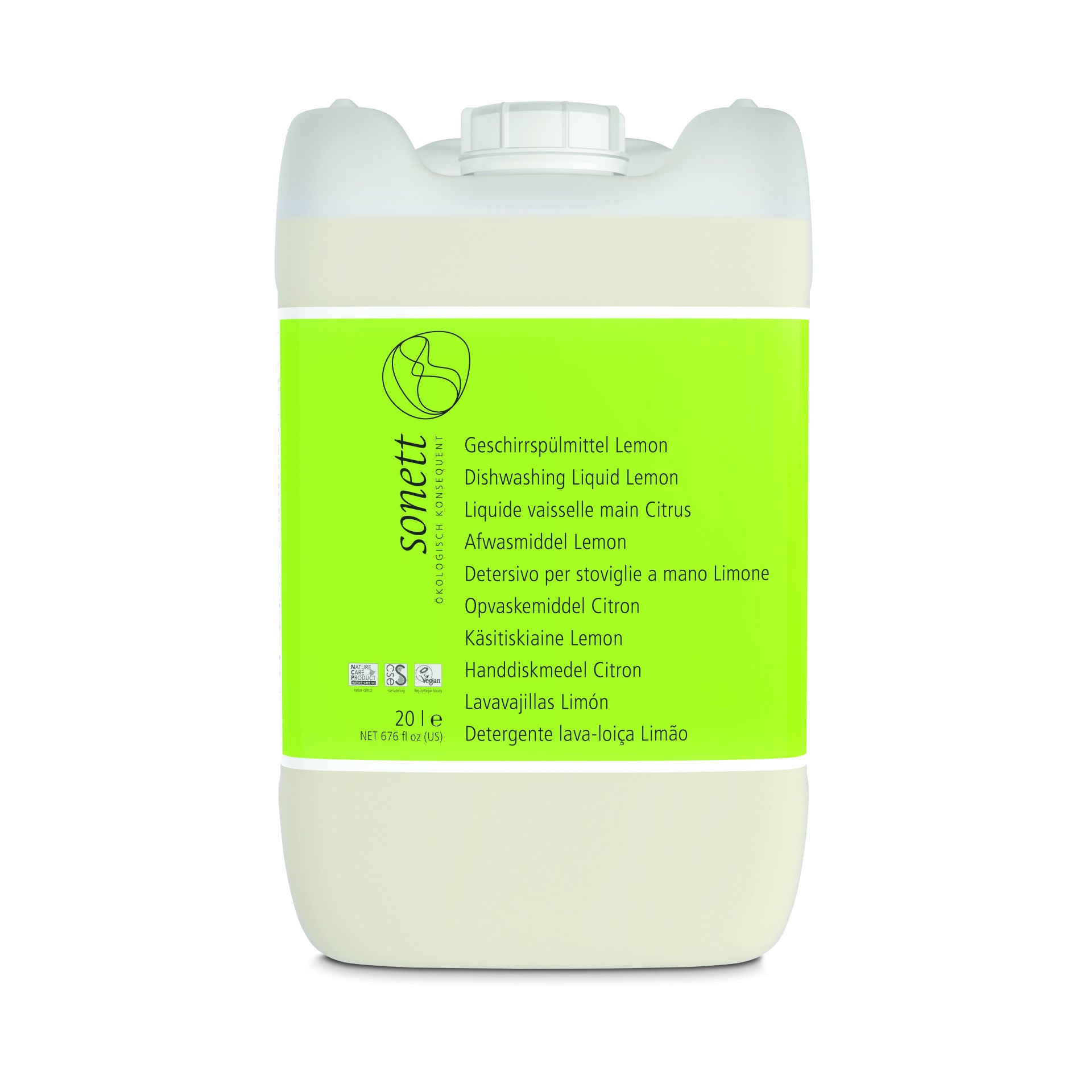 SONETT Liquide Vaisselle Citron Écologique 20 L