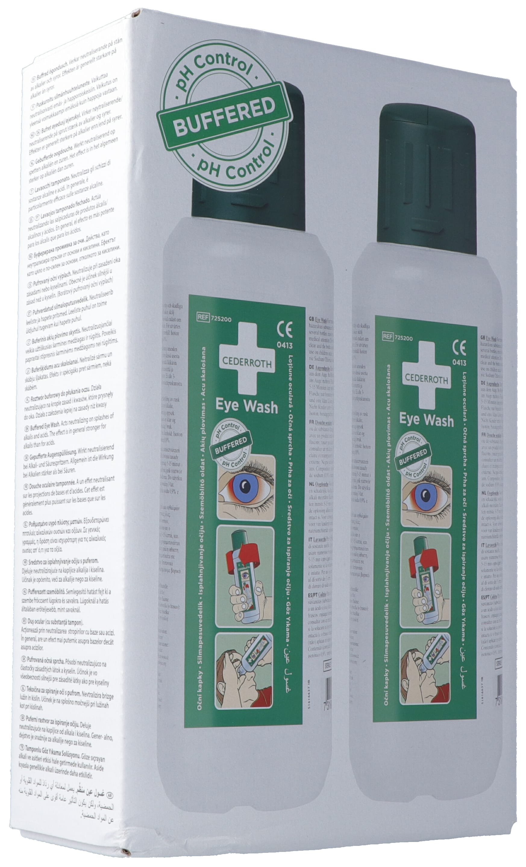 Cederroth Douche Oculaire Apaisante | 2 x 500 ml