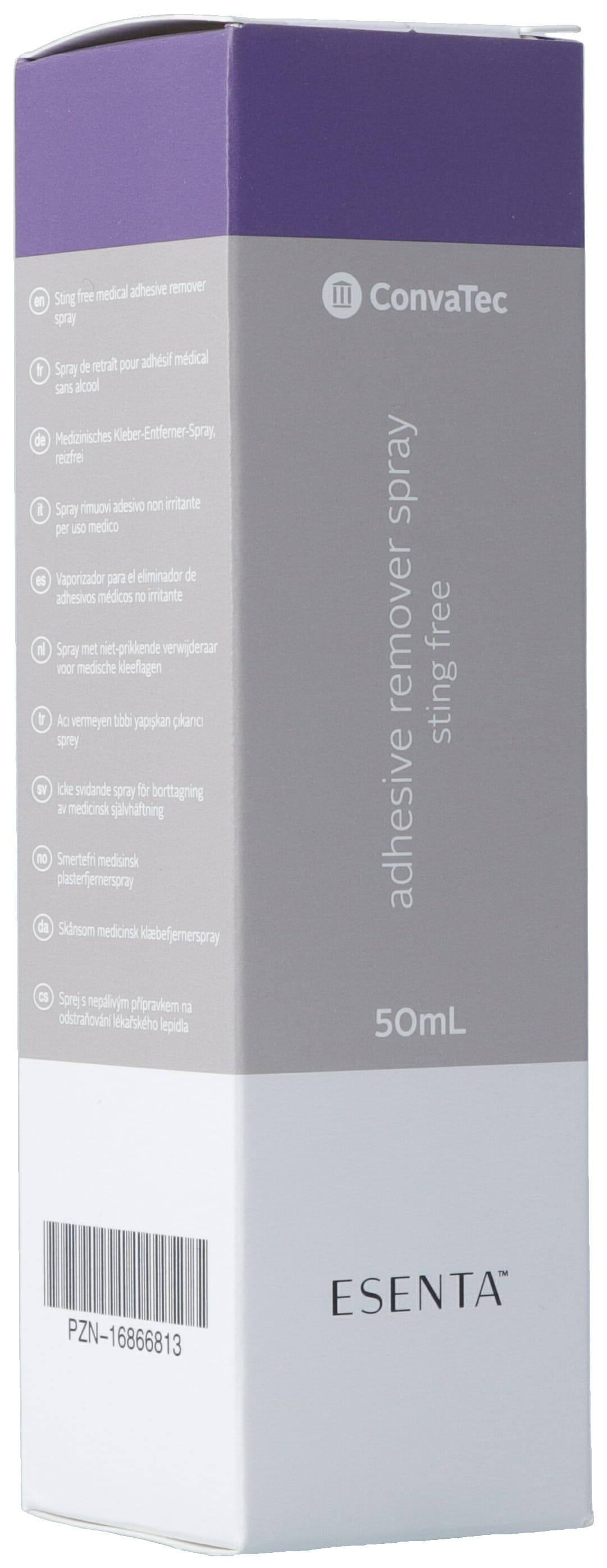 ESENTA Dissolvant Adhésif Spray 50 ml | Retrait Doux