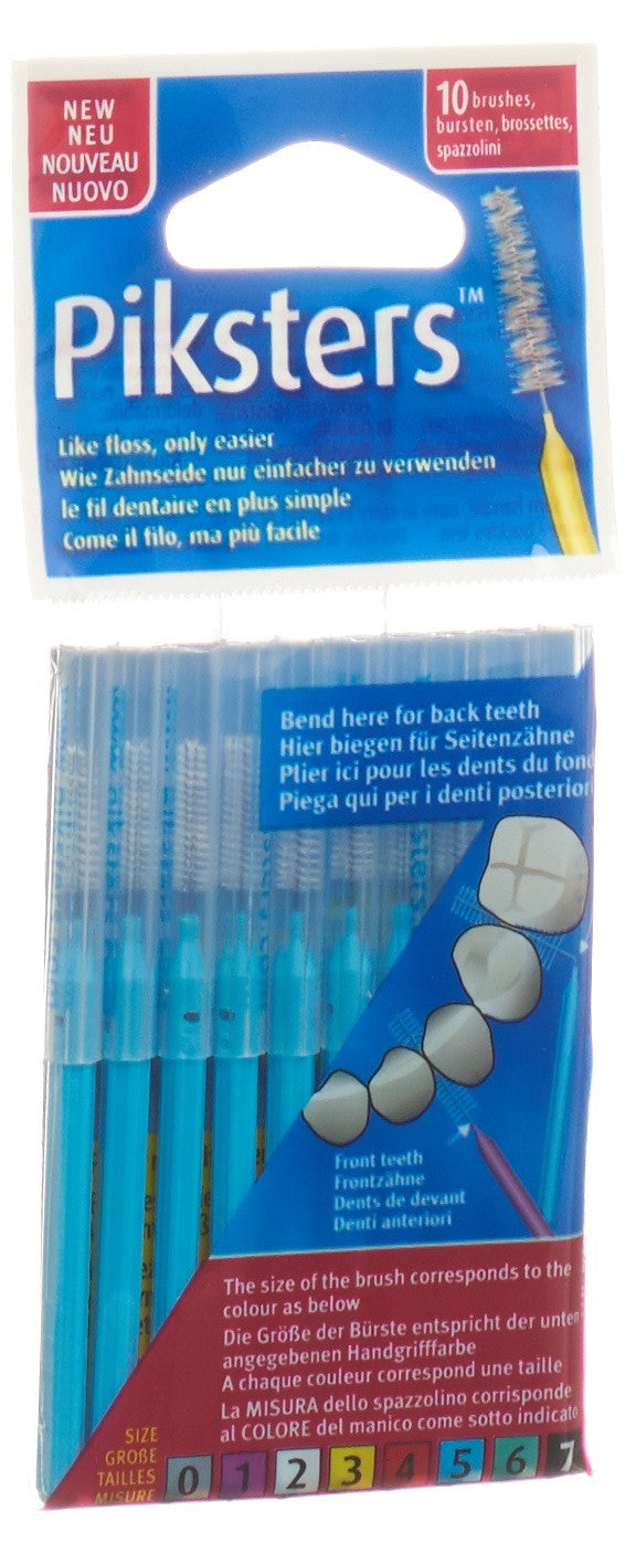 PIKSTERS Brosse Interdentaire 5 10 Pièces | Hygiène Dentaire Efficace
