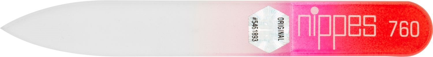 NIPPES Lime Verre Étui 9cm Jaune Violet Bleu Soin Ongles