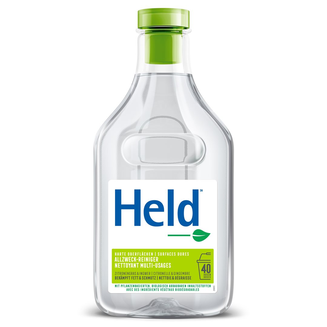 HELD Nettoyant Multi-usage Citronnelle & Gingembre 1 L - Fraîcheur Naturelle & Efficacité