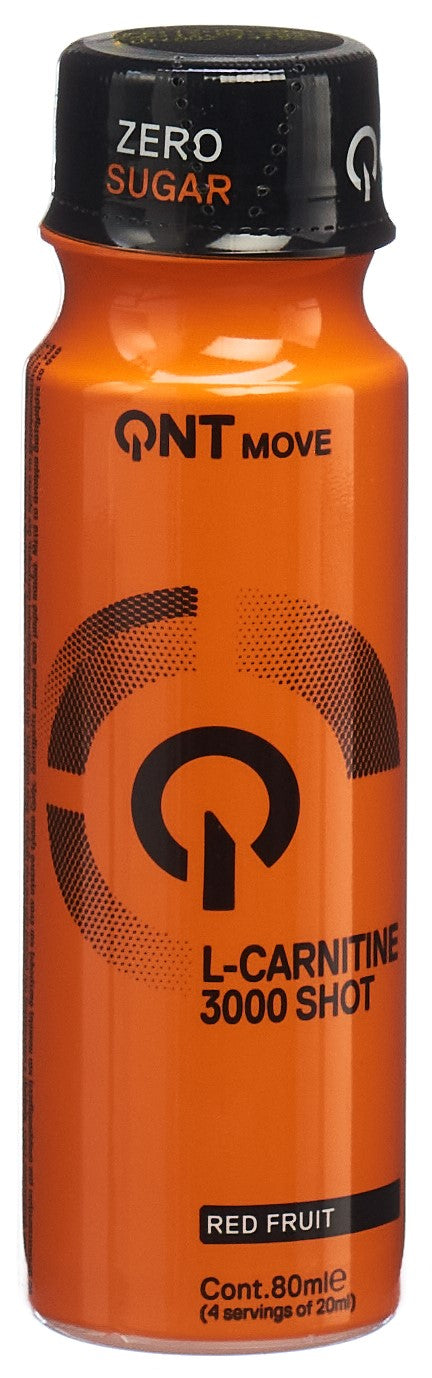 QNT L-Carnitine 3000mg Brûleur de Graisse | 80 ml