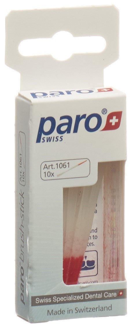 PARO Brossettes Interdentaires Cure-Dents 10 Pièces Hygiène Dentaire | Lot Pratique