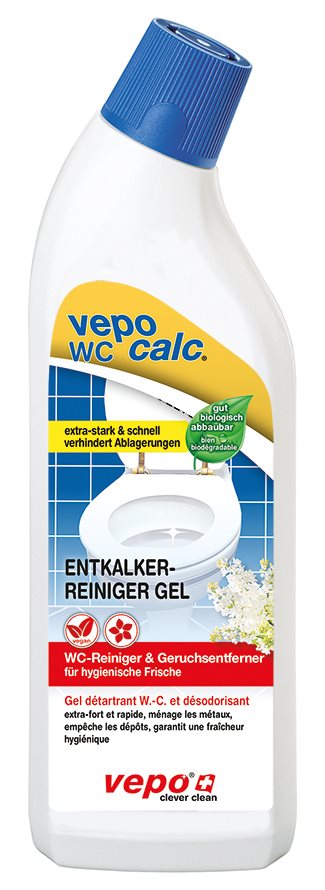 VEPOCALC WC gel détartrant fl 750 ml