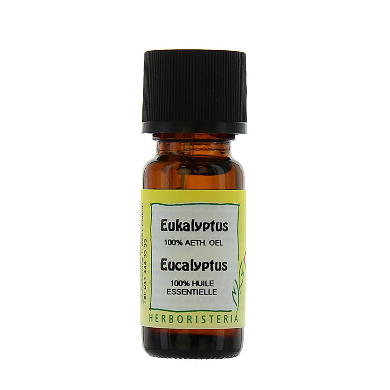 HERBORISTERIA Huile Essentielle Eucalyptus Bio 10 ml | Respiration & Bien-être