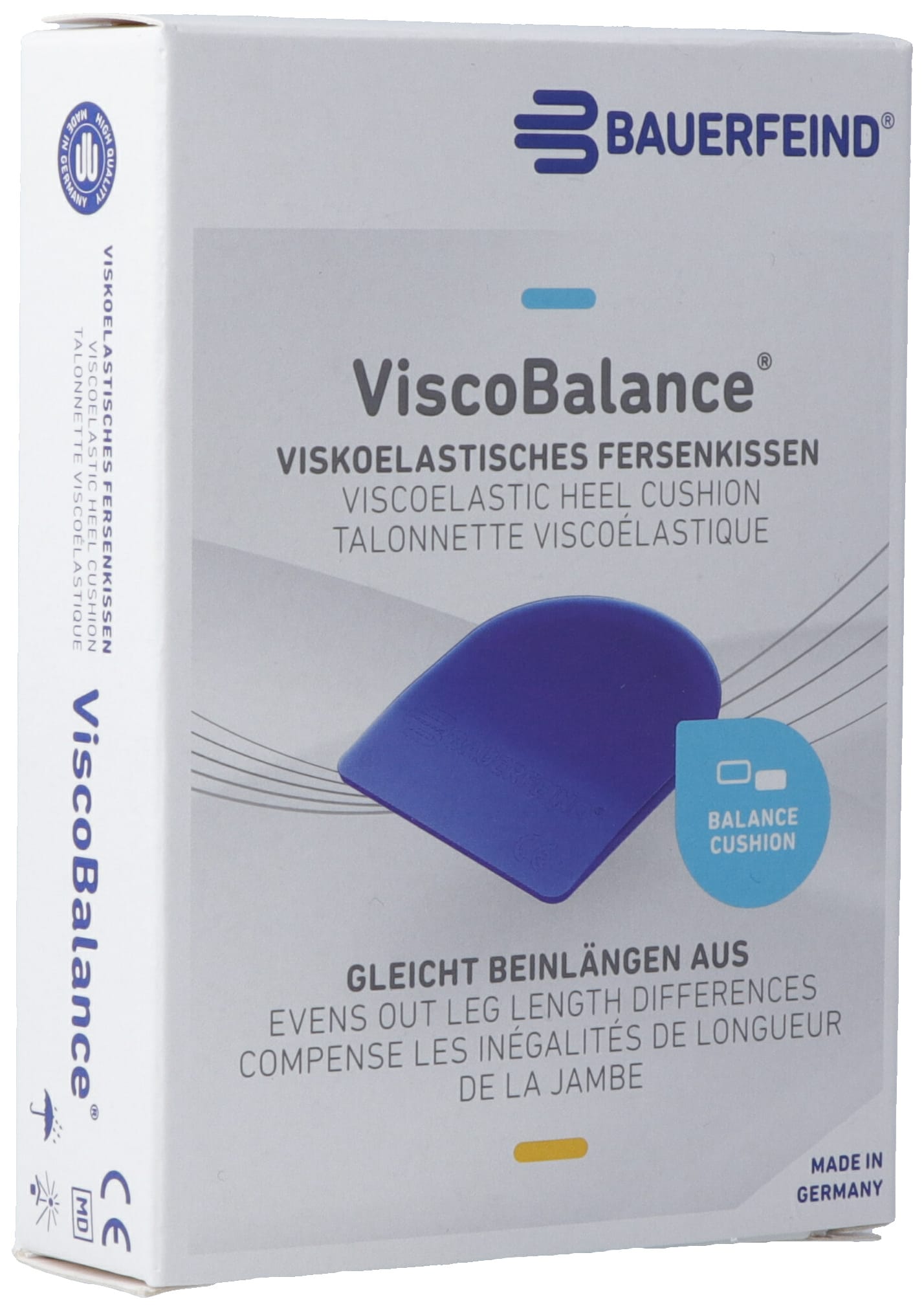Bauerfeind ViscoBalance Talonnettes Confort & Soutien | 1 Paire Taille 4