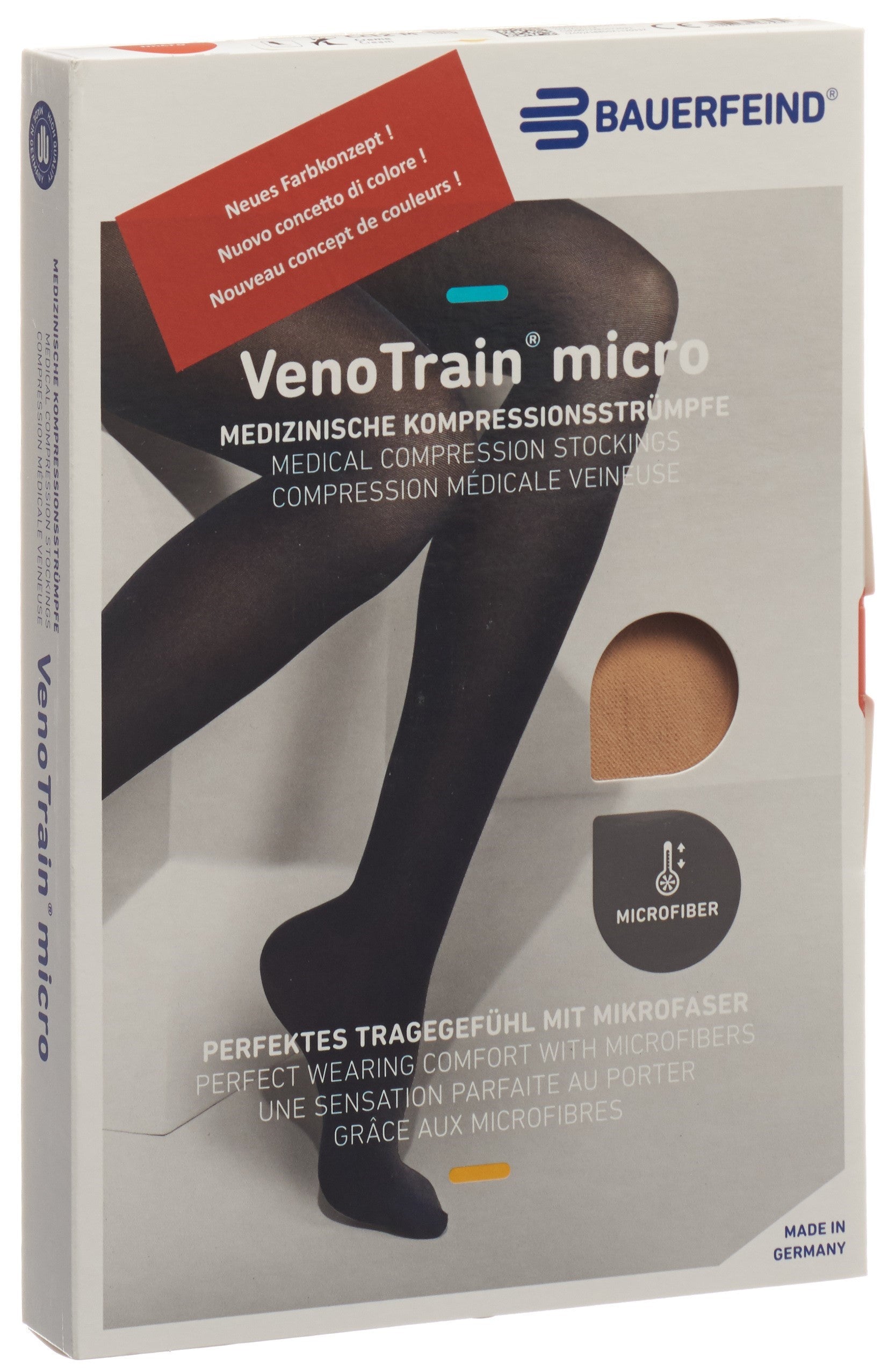 Bauerfeind VenoTrain Micro Compression Graduée XL | 1 Paire
