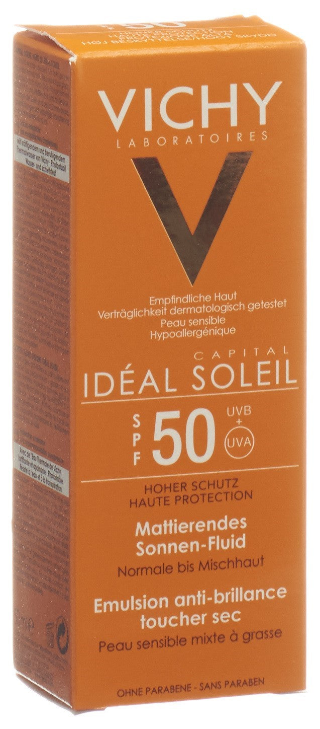 VICHY IS Emulsion anti-brill touch sec SPF50 50 ml