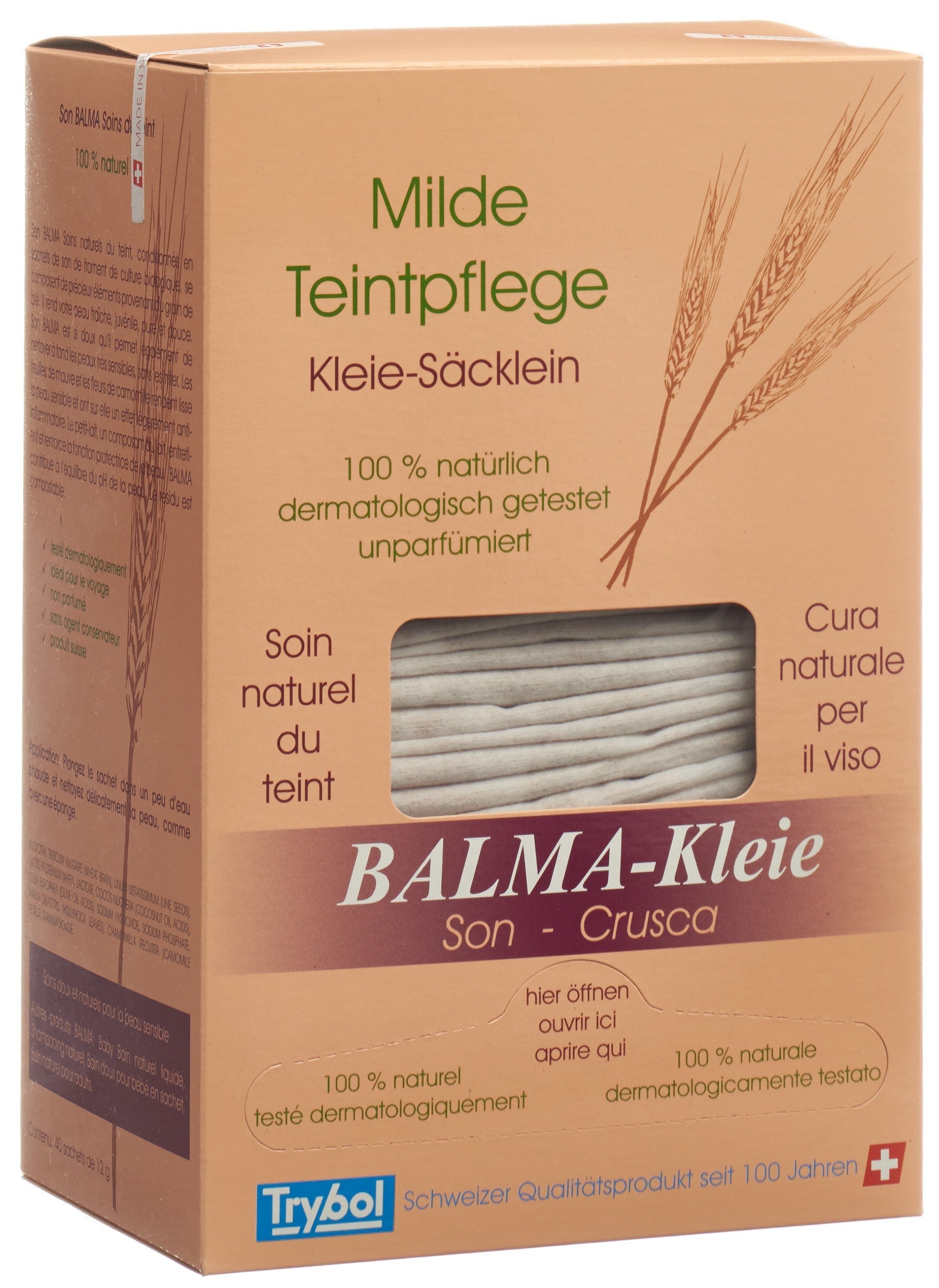 SON BALMA Soin Éclat Naturel Teint 40 Sachets 12 g