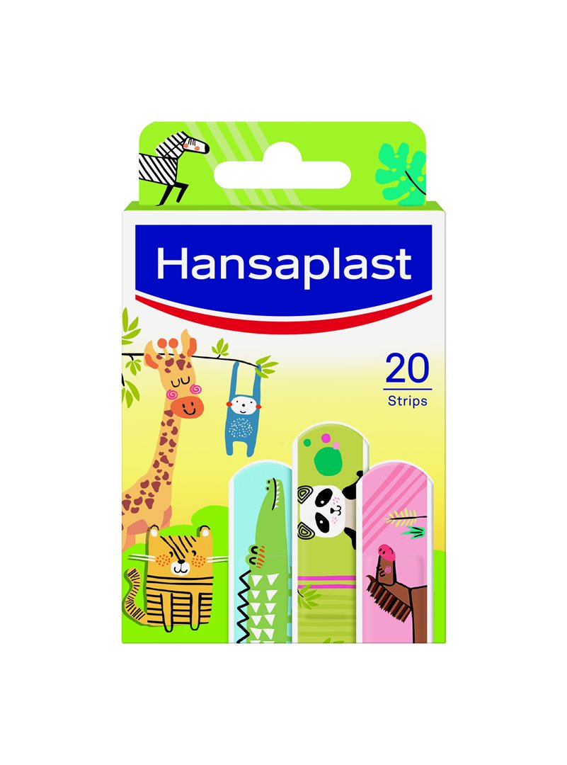 HANSAPLAST Kids Pansements Animaux Protection & Soin | 20 Pièces