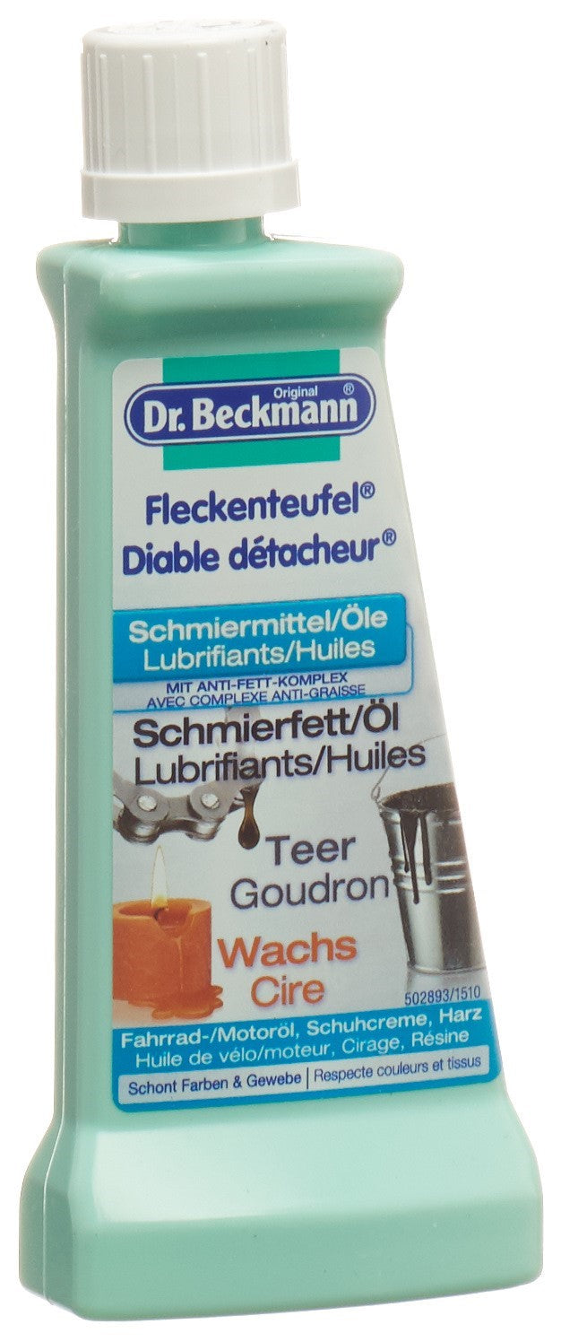 DR BECKMANN Diable Détacheur Lubrifiants & Huiles 50 ml Efficace