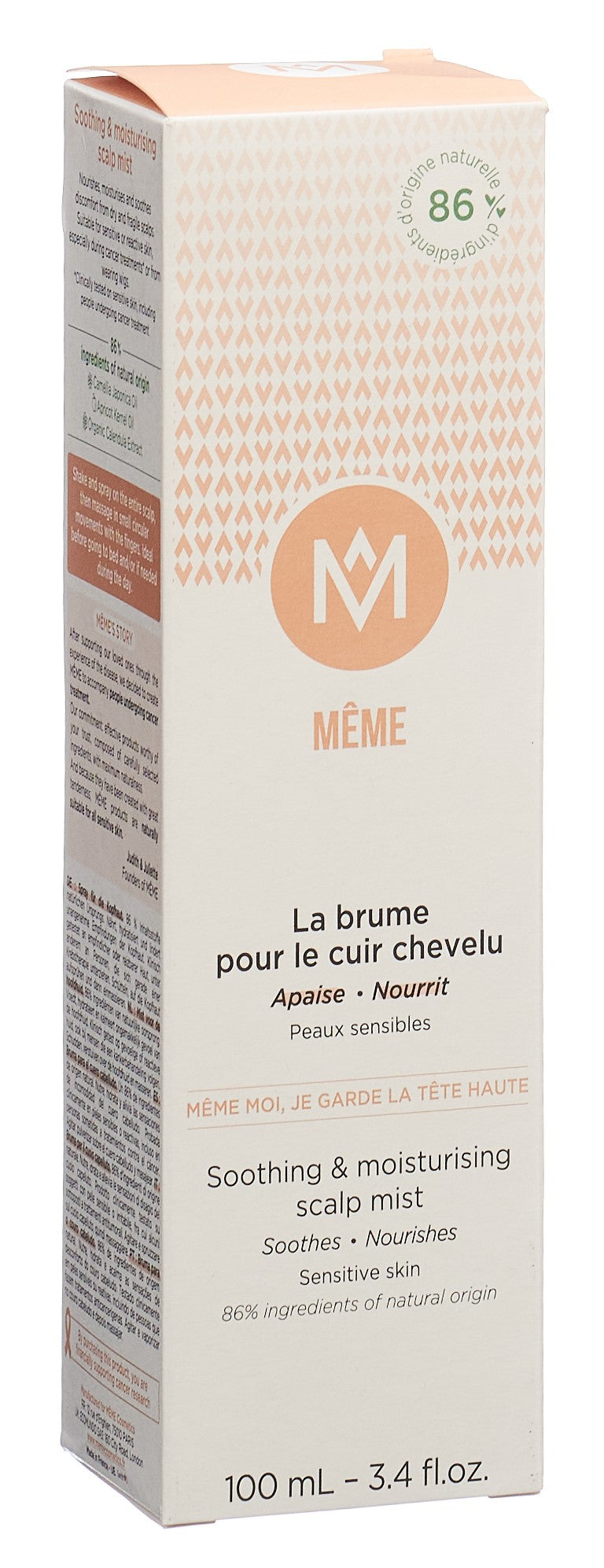 MEME Brume Cuir Chevelu Apaisante 100 ml
